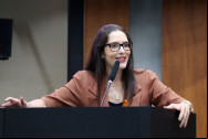  Janaina  Riva não descarta disputa ao  Governo de MT: "Fiquei empolgada" 