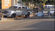 Motoristas trocam tiros em briga de tr