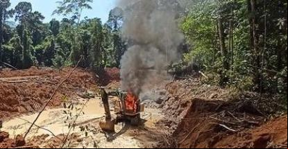MPF denuncia 5 por garimpo ilegal e extra