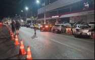 Dez condutores são presos por embriaguez ao volante durante blitz em Cuiabá